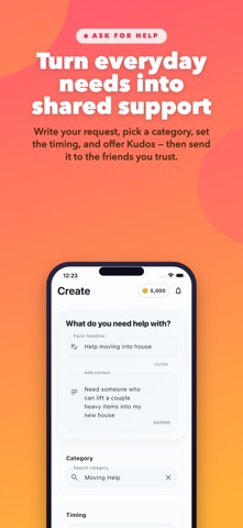 Fravorly form for creating a favor request