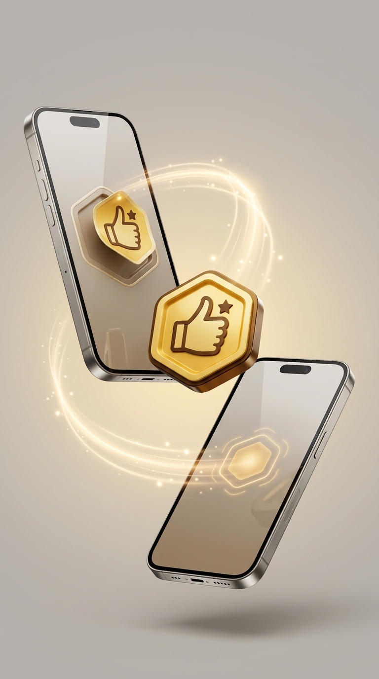 Fravorly Kudos recognition screen